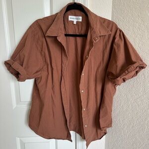 Aritzia Denim Forum Button Down Shirt